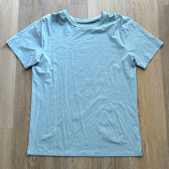 lululemon athletica Other - NWOT lululemon athletica Sky Blue Short Sleeve Tee